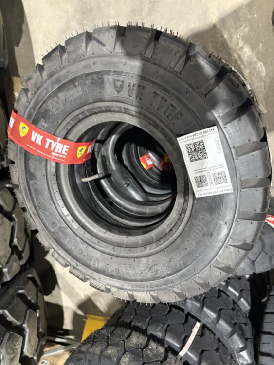 Шинокомплект 6.00-9 PR12 VK TYRE MAXXLIFT VK-605 123A2 TTF